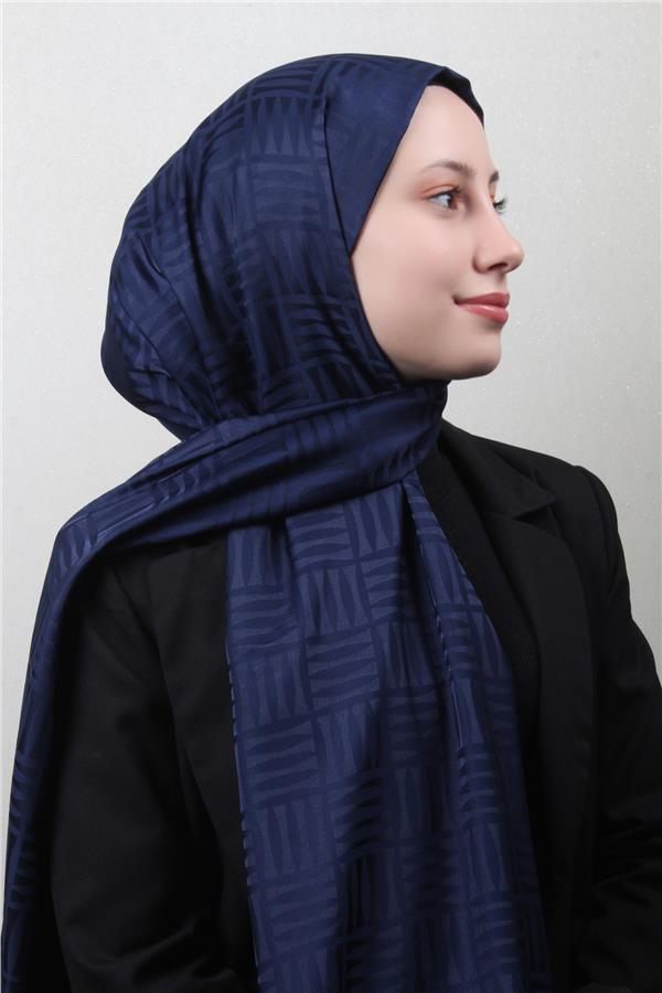 Ultralux Jakar Şal 4111-4 Lacivert