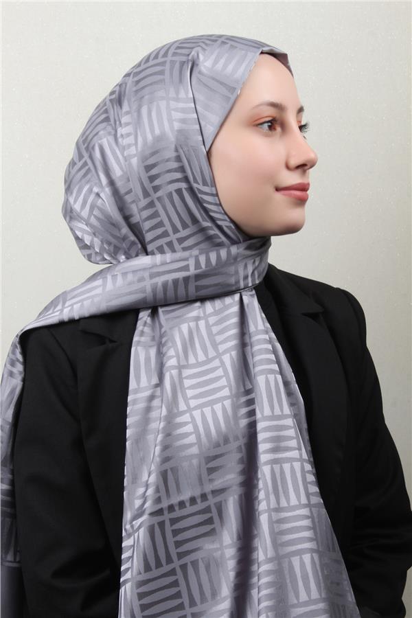 Ultralux Jakar Şal 4111-7 Buz Mavisi