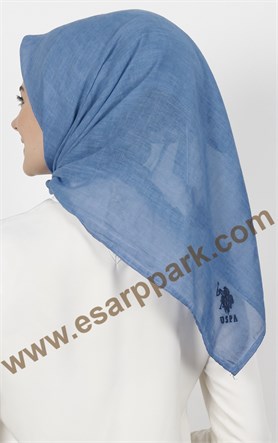 U.S. Polo Assn %100 Pamuk Eşarp 1701-19