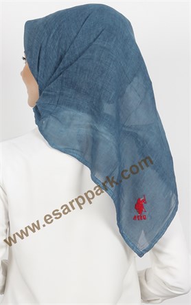 U.S. Polo Assn %100 Pamuk Eşarp 1701-31