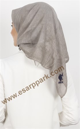 U.S. Polo Assn %100 Pamuk Eşarp 1701-16
