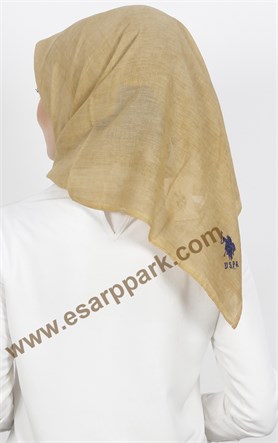 U.S. Polo Assn %100 Pamuk Eşarp 1701-25
