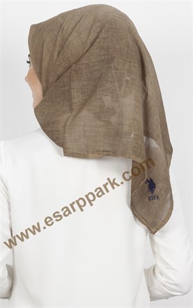 U.S. Polo Assn %100 Pamuk Eşarp 1701-23