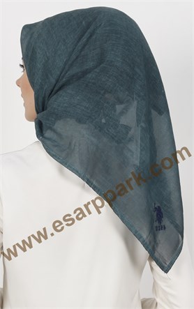 U.S. Polo Assn %100 Pamuk Eşarp 1701-28