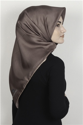 Vissona İpek Eşarp 2006-11 Sütlü Kahve