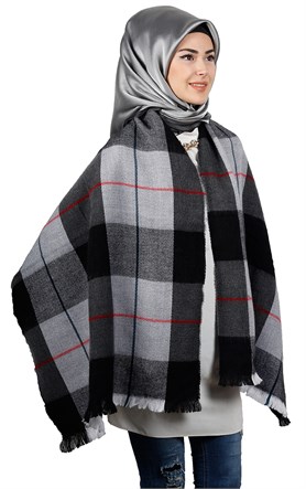 Yün Omuz Şalı 9001-44
