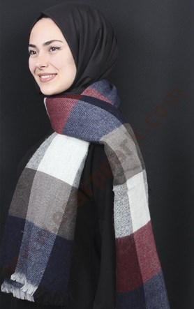 Yün Omuz Şalı 9001-7