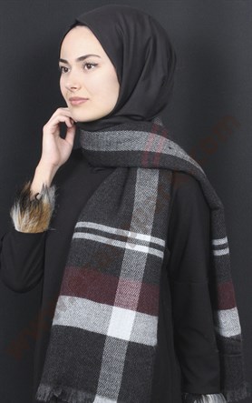 Yün Omuz Şalı 9010-8