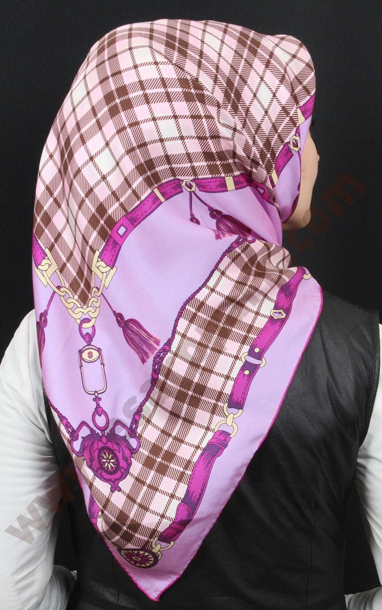 % 30 İpek Eşarp 5281-4