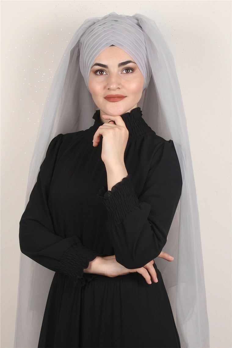 Âlâ Tül Şal 2021-8 Gümüş