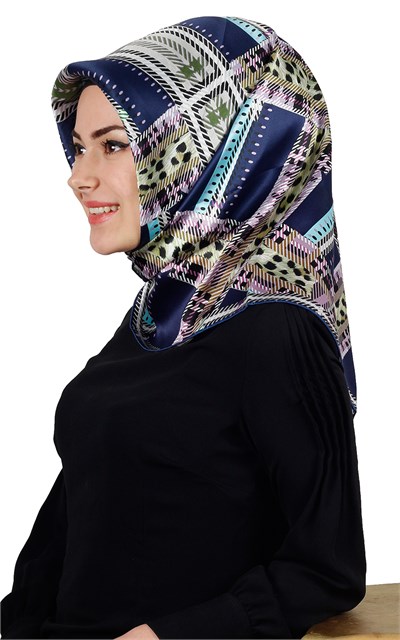 İndirimli İthal İpek Eşarp 1308-3