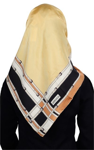 İndirimli İthal İpek Eşarp 1302-11