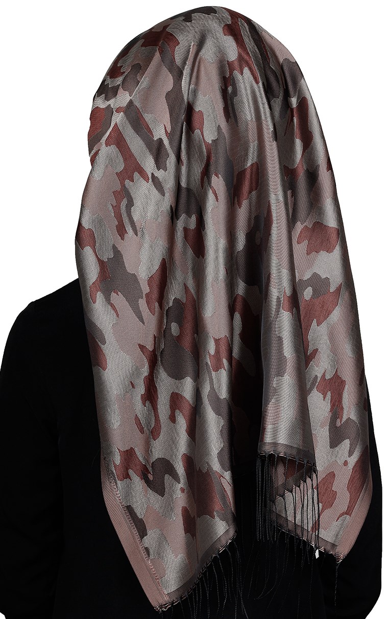 Kamuflaj İpeksi Şal 5550-22