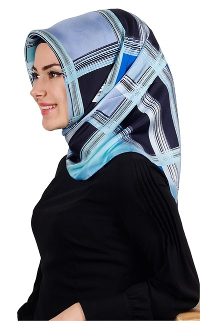 İndirimli İthal İpek Eşarp 13013-3