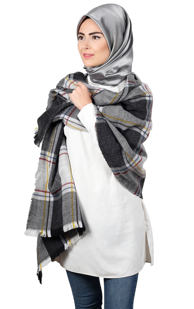 Yün Omuz Şalı 9001-64