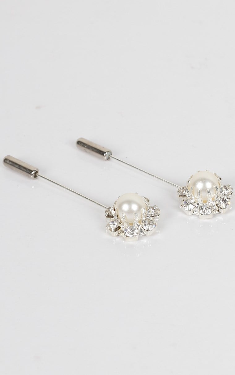 Abiye Taşlı Eşarp İğnesi 402-6