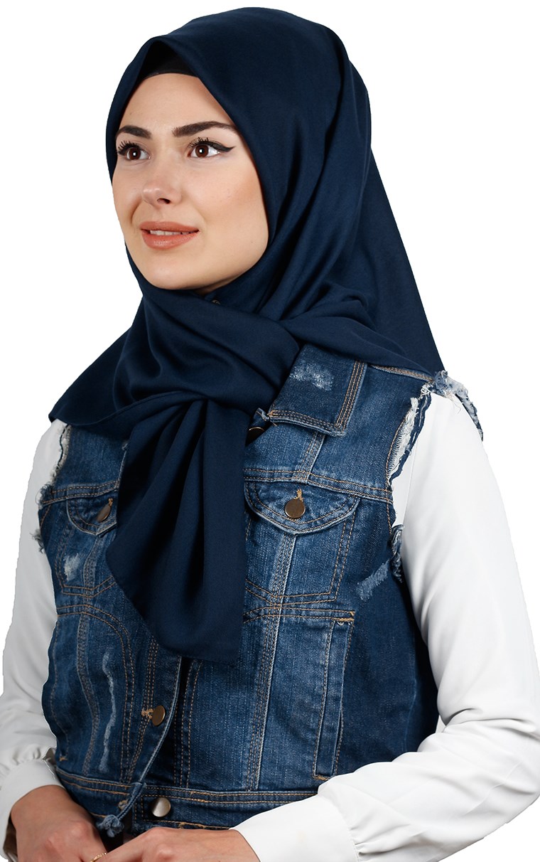 Kışlık Yünlü Düz Renk Eşarp 1750-3