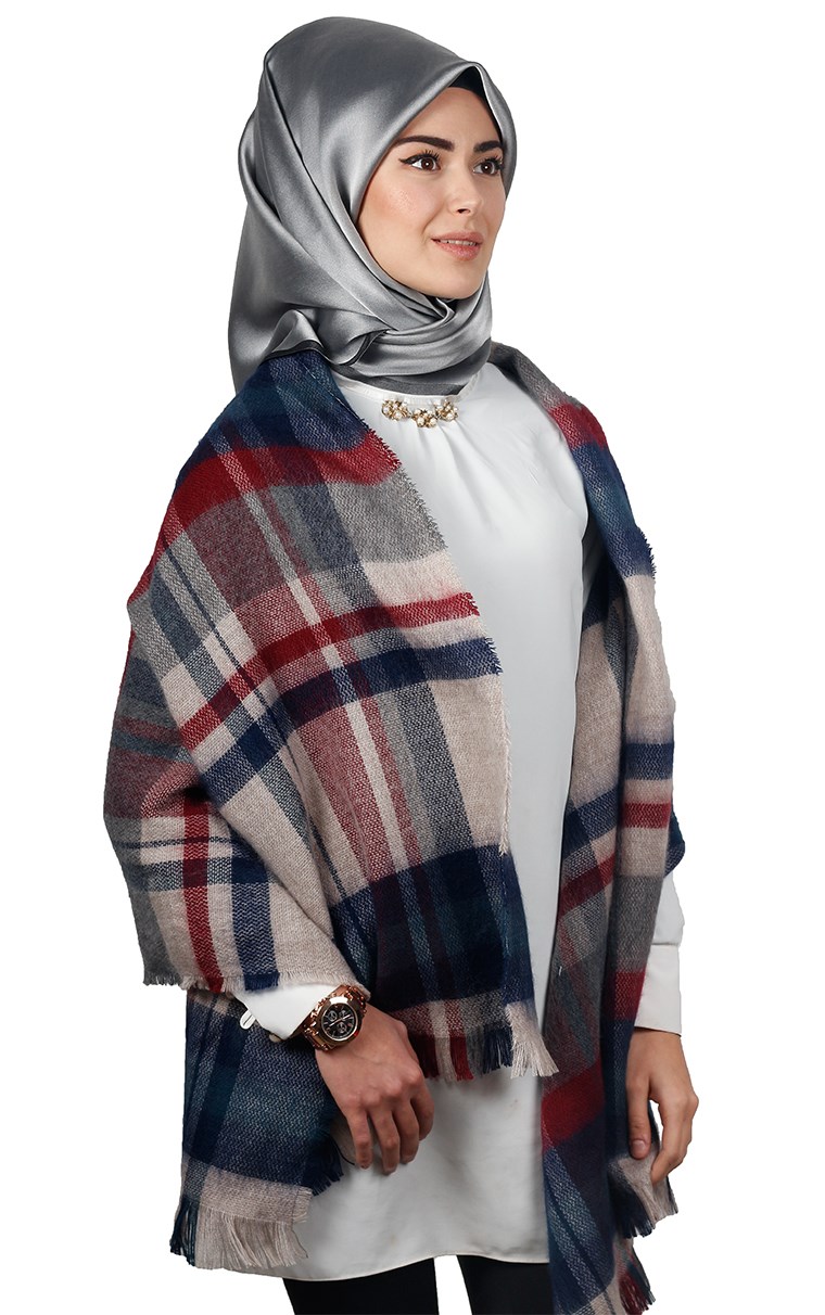 Yün Omuz Şalı 9001-76