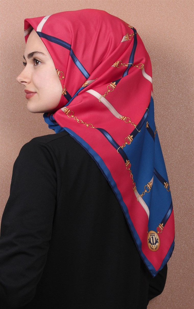 102-0009-03 U.S POLO ASSN EŞARP KIRMIZI