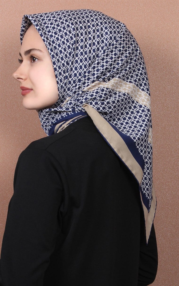 102-0014-04 U.S POLO ASSN EŞARP AÇIK SOMON LACİVERT