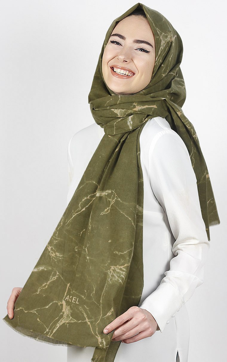 Akel Mermer Desen Şal 5000-10