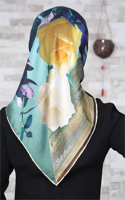 İthal İpek Eşarp 1503-3