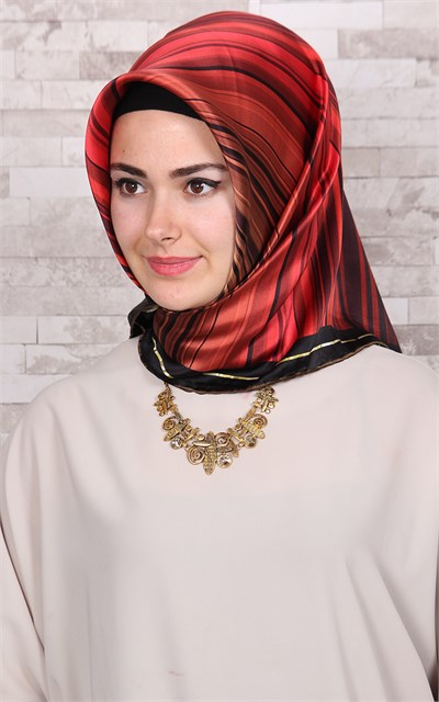 İthal İpek Eşarp 1528-3