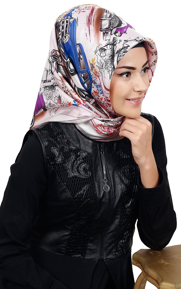 Levidor İndirimli İpek Eşarp 12544-2