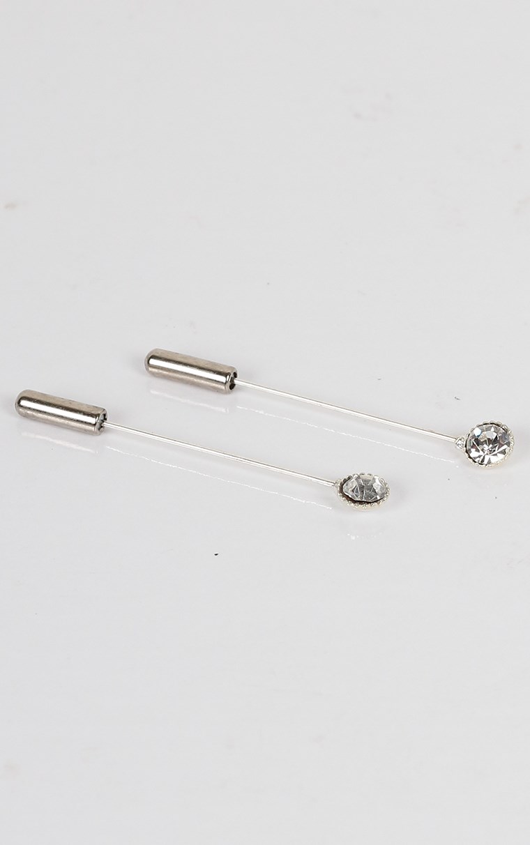 Abiye Taşlı Eşarp İğnesi 402-4