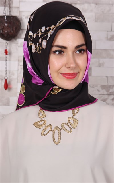 İthal İpek Eşarp 1517-2