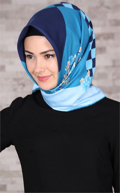 102-0033-04 U.S POLO ASSN EŞARP MAVİ