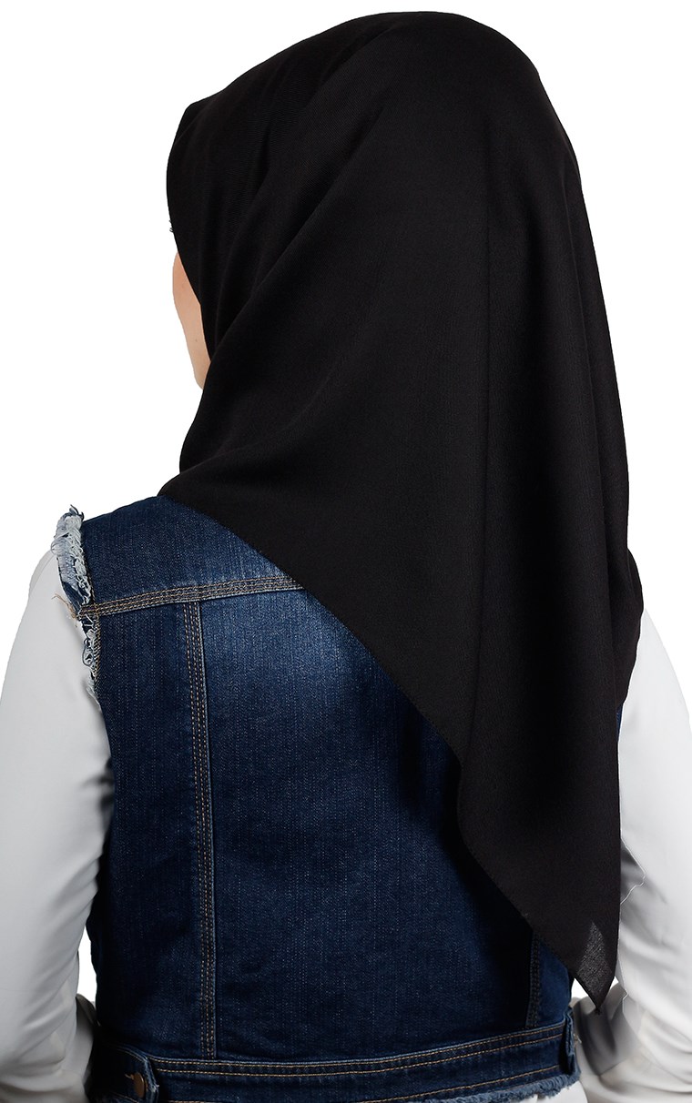 Kışlık Yünlü Düz Renk Eşarp 1750-10