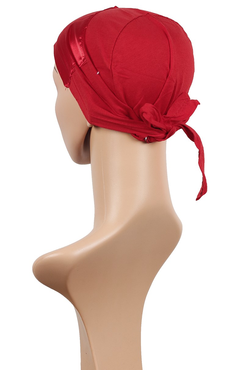 Saten Eşarp Bonesi 2508-6