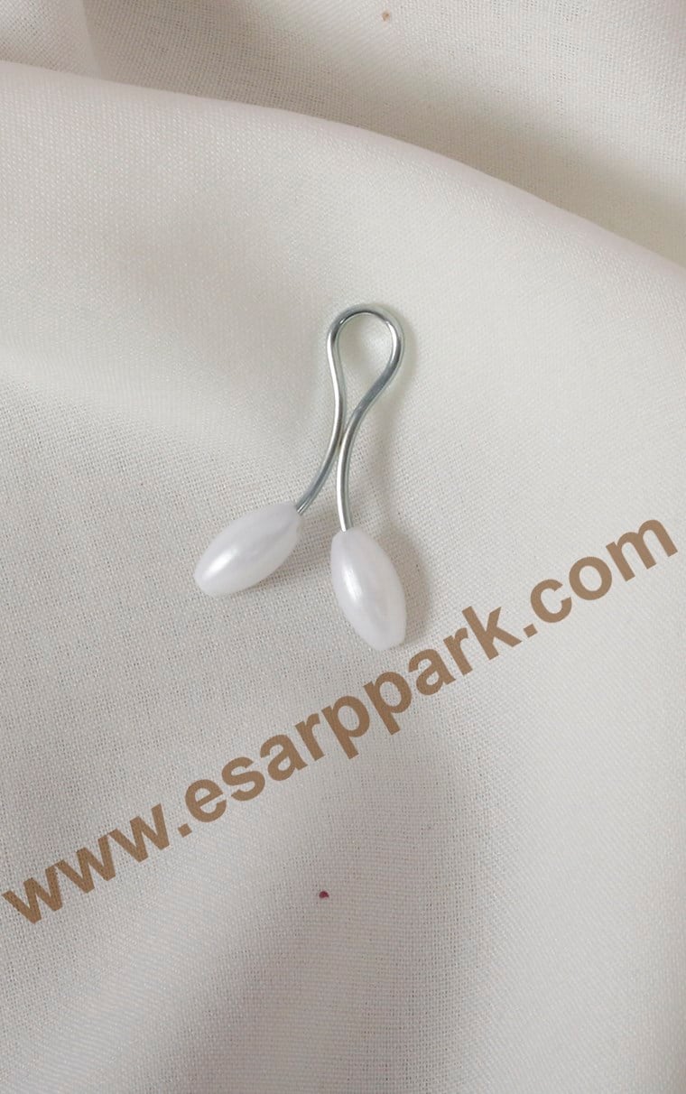 302-0001-02 İNCİLİ EŞARP İĞNESİ