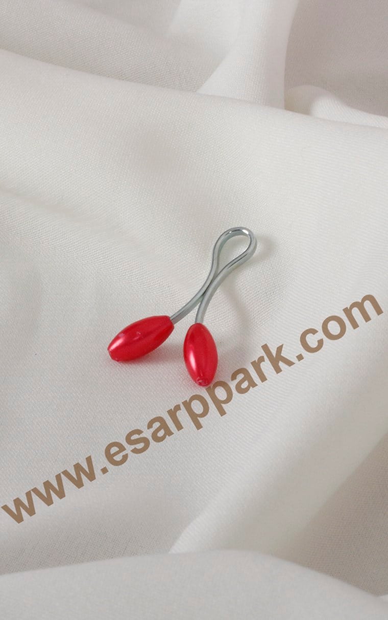 302-0001-04 İNCİLİ EŞARP İĞNESİ