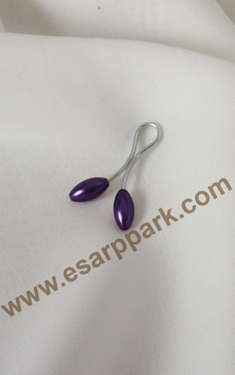 302-0001-09 İNCİLİ EŞARP İĞNESİ