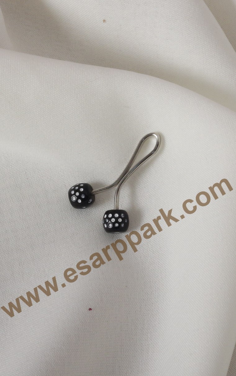 302-0001-24 İNCİLİ EŞARP İĞNESİ