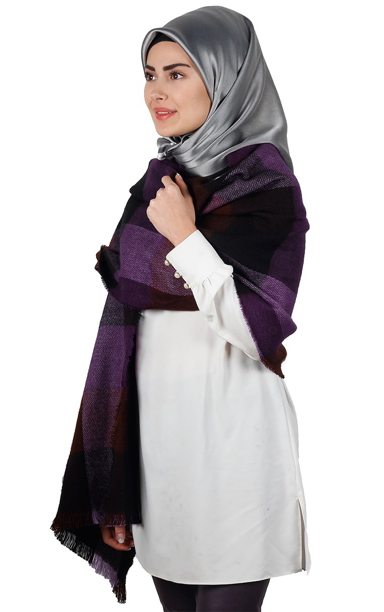 Yün Omuz Şalı 9010-5