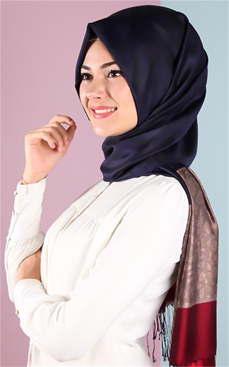 500-0015-06 ÇİFT YÖNLÜ İPEKSİ ŞAL