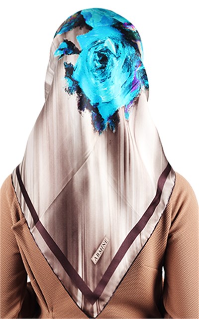 6445-13 ARMİNE İPEK EŞARP 2015 YAZ