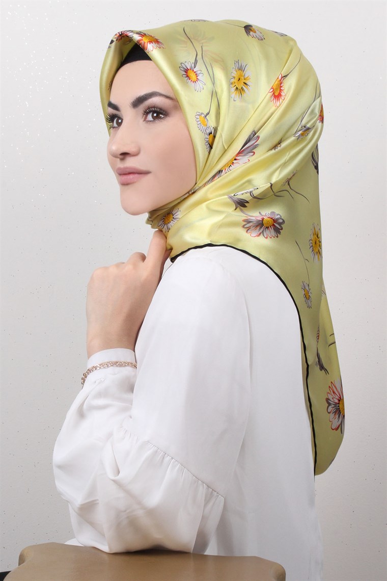 4041-27 ARMİNE İPEK EKRU GOLD