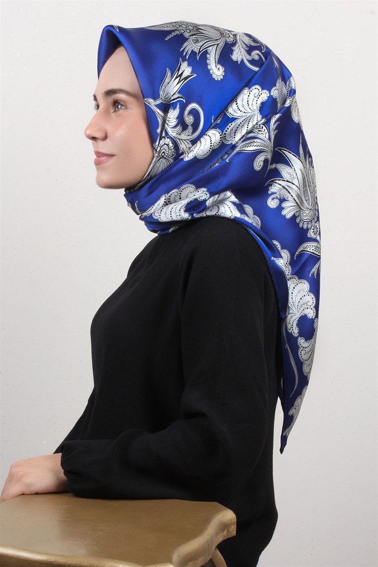 4125-6 SARAR İPEK EŞARP