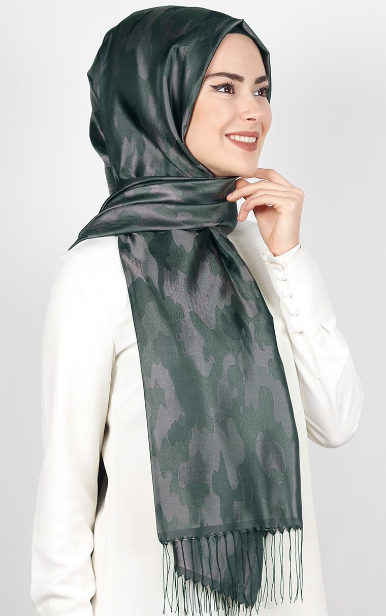 Kamuflaj İpeksi Şal 5550-45