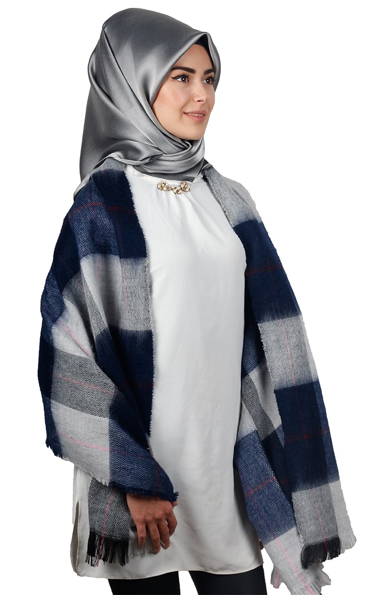 Yün Omuz Şalı 9001-75