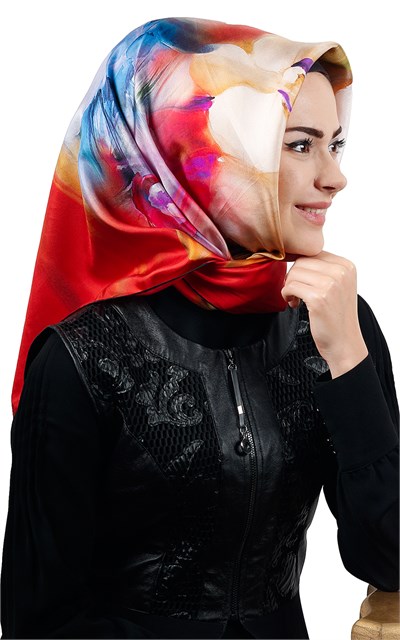 İthal İpek Eşarp 1555-7