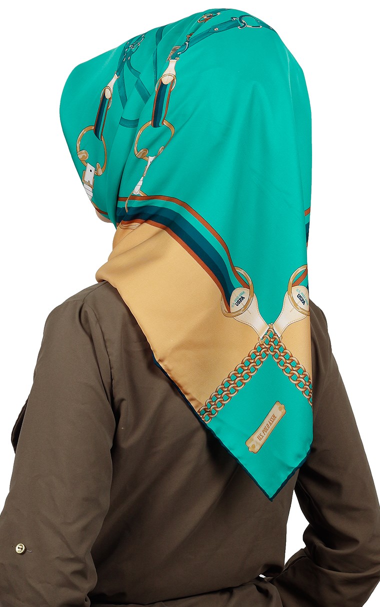 102-0028-05 U.S POLO ASSN EŞARP MİNT