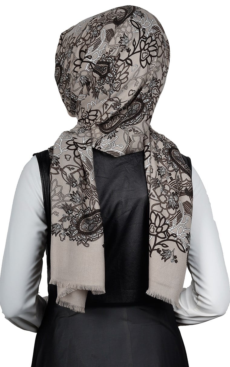 Kışlık Yünlü Şal 5381-5