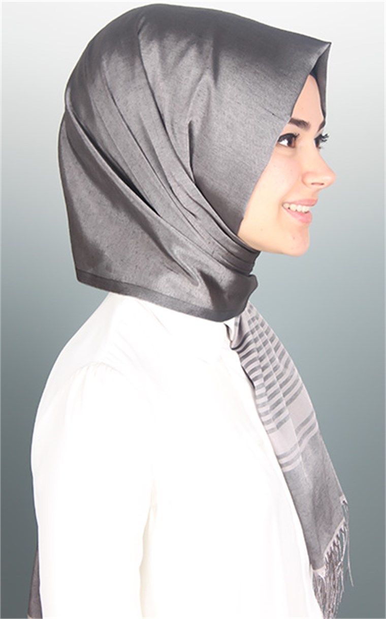 500-0013-56 ÇİFT YÖNLÜ İPEKSİ ŞAL