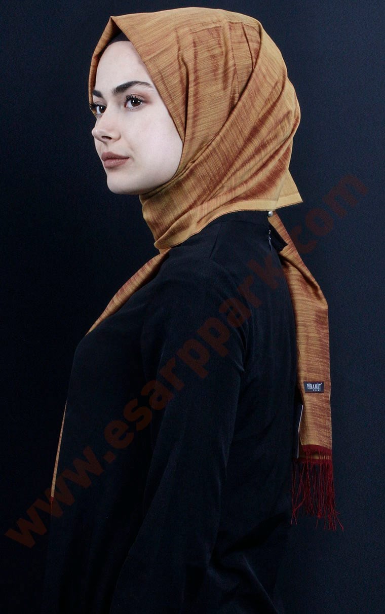 500-0001-22 ÇİFT YÖNLÜ İPEKSİ ŞAL