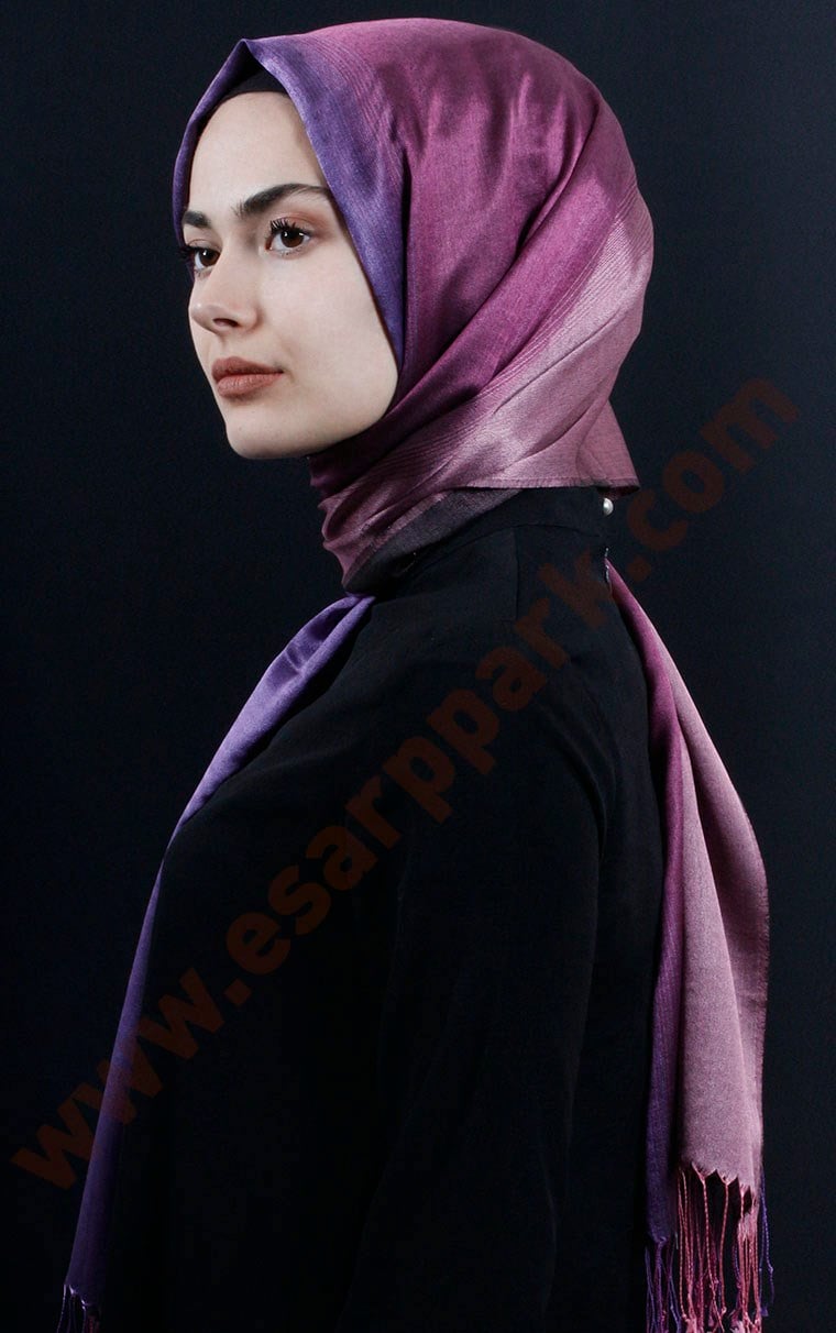 500-0003-02  ÇİFT YÖNLÜ İPEKSİ ŞAL PUDRA